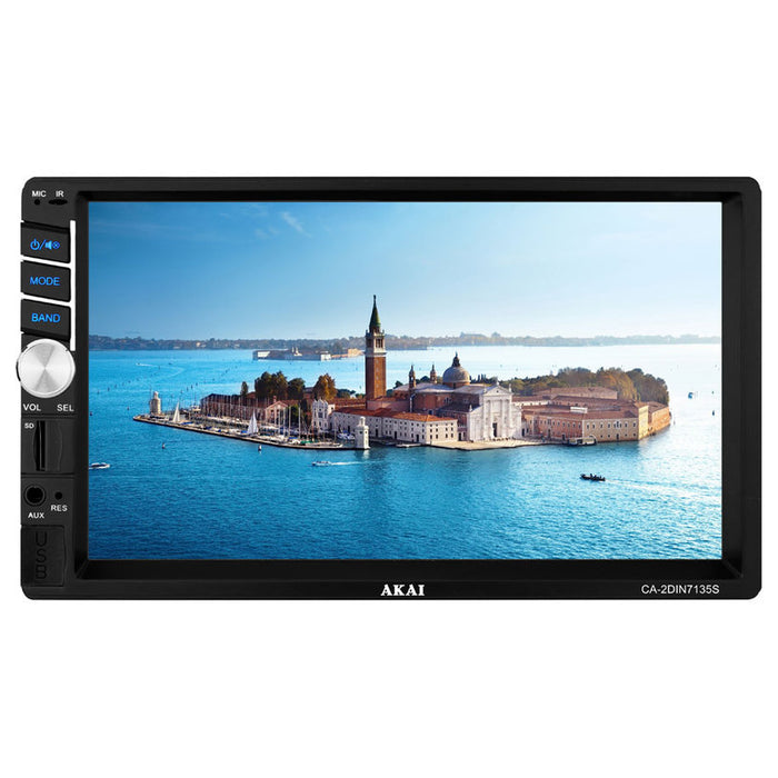 Авто Ресийвър AKAI CA-2DIN7135S BT BLUETOOTH, 4 X 25 W, USB