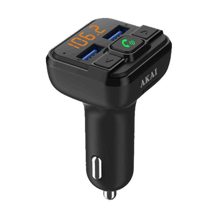 FM трансмитер AKAI FMT-20BT USB, СЛОТ ЗА КАРТА С ПАМЕТ
