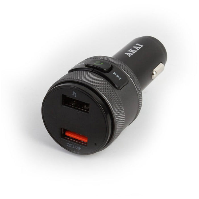 FM трансмитер AKAI FMT-C57BT USB, СЛОТ ЗА КАРТА С ПАМЕТ
