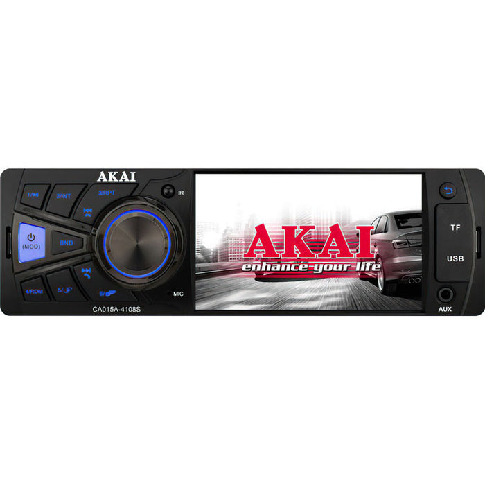 Авто Ресийвър AKAI CA015A-4108S BLUETOOTH, 4 X 25 W, USB