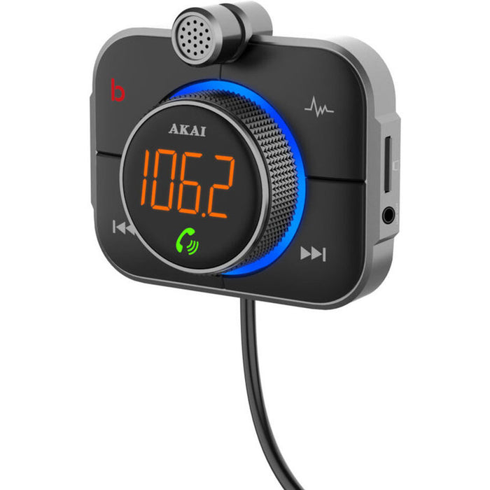 FM трансмитер AKAI FMT-95BT USB, СЛОТ ЗА КАРТА С ПАМЕТ
