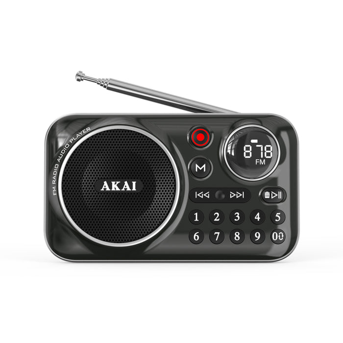 Портативно радио AKAI APR-500BK