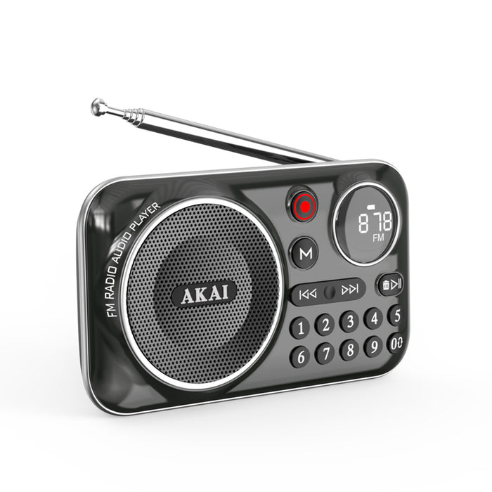 Портативно радио AKAI APR-500BK