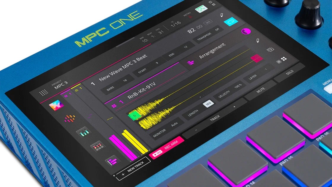 Akai MPC One G2 - работна станция