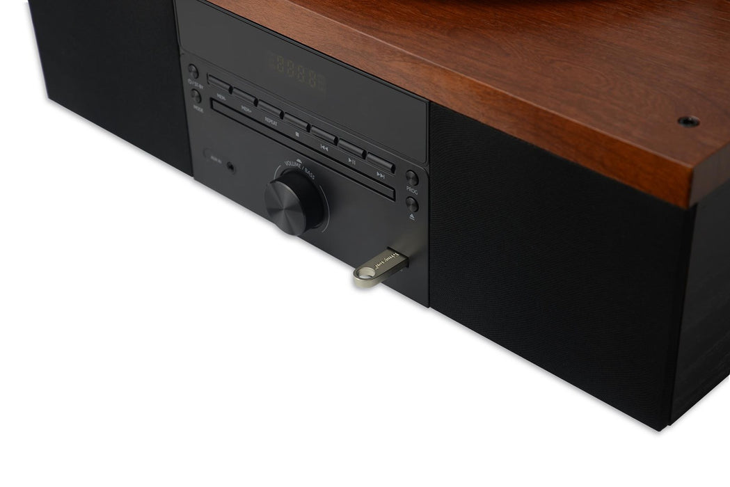 AKAI ATT-14BT - грамофон с CD и FM функция