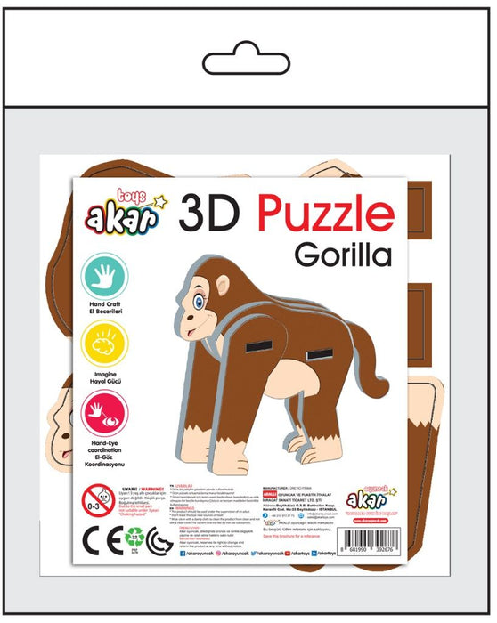 3D Макет Akar - Горила