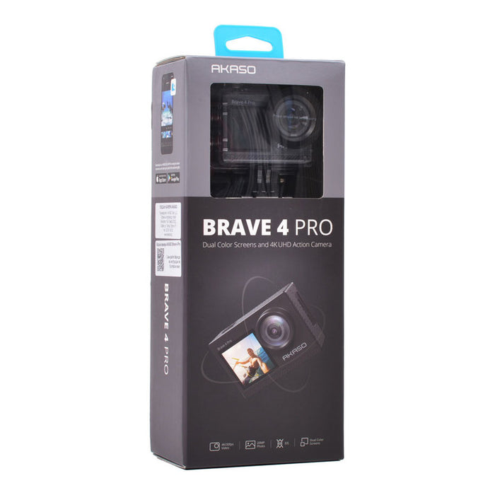 Action camera Akaso Brave 4 Pro, 20MP, 2x1350mAh, 4K
