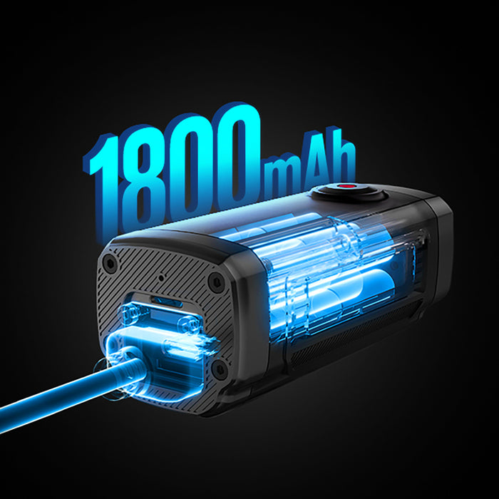 AKEEYO 710 Lite Екшън камера за кормило за велосипеди и мотоциклети - черна