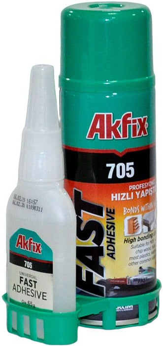 Бързо залепващо лепило Akfix - 705, 400 ml + 125 gr