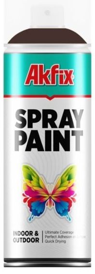 Спрей боя Akfix - RAL 8017, 400 ml, гланц, кафяв