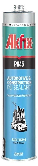Полиуретаново лепило-уплътнител Akfix - PU 645, 310 ml, бяло
