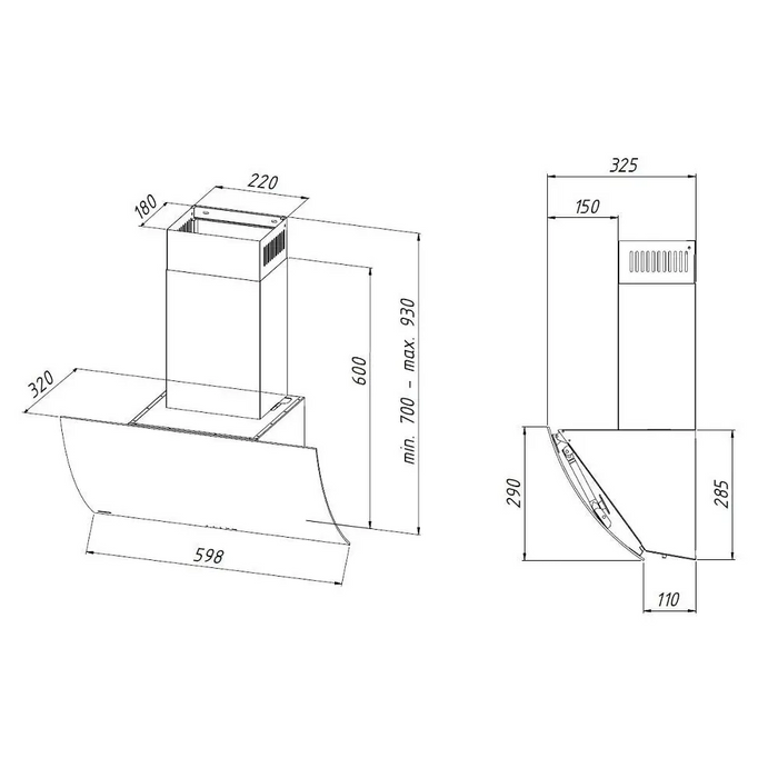 Akpo WK-4 Clarus Eco Стенен бял