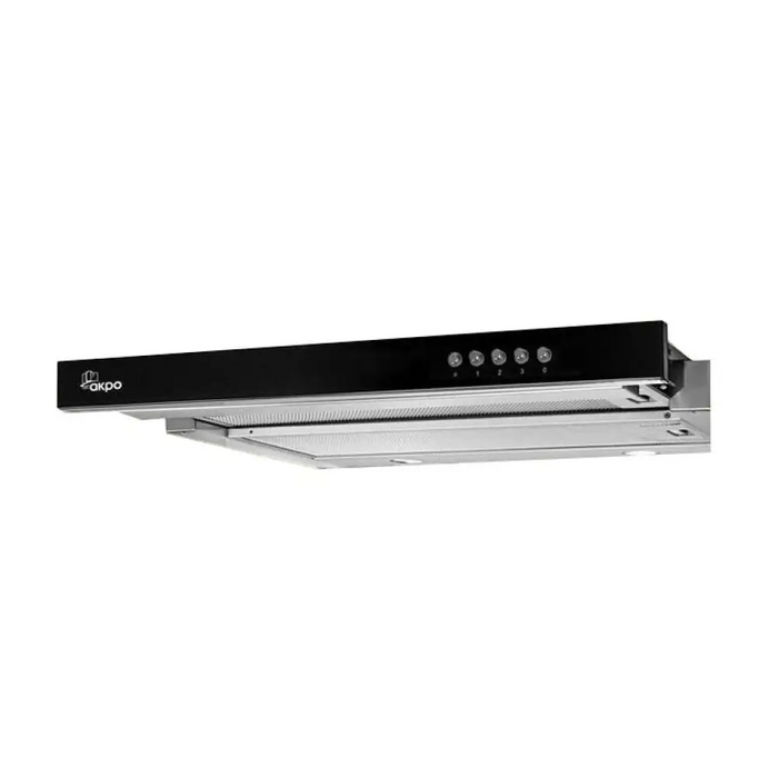 Akpo WK-7 Light Glass 50 Аспиратор за под шкаф Inox черен