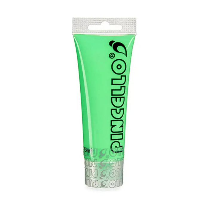 Акрилна боя Pincello Neon Зелен 75 ml (12 броя)