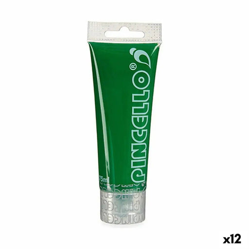 Акрилна боя Pincello Тъмнозелено 75 ml (12 броя)