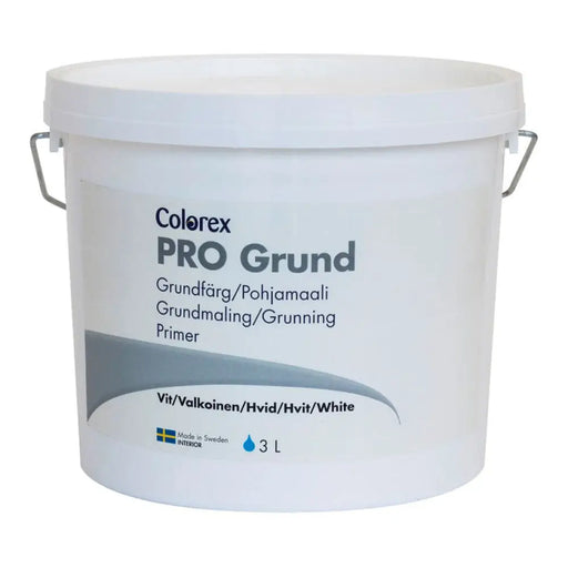 АКРИЛЕН ГРУНД БЯЛ PRO 3 L COLOREX