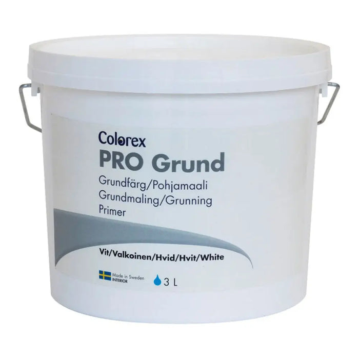 АКРИЛЕН ГРУНД БЯЛ PRO 3 L COLOREX