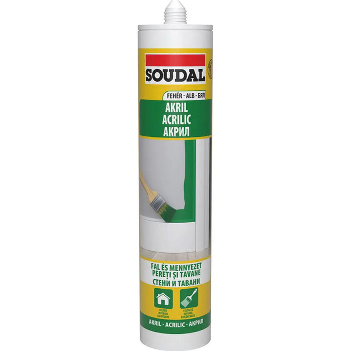 АКРИЛЕН УПЛЪТНИТЕЛ 280 ML SOUDAL