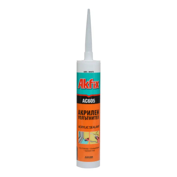 АКРИЛЕН УПЛЪТНИТЕЛ БЯЛ 310ML AKFIX