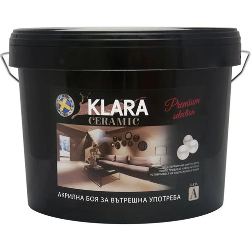 АКРИЛНА БОЯ ЗА СТЕНИ И ТАВАНИ С КЕРАМИЧНИ МИКРОСФЕРИ KLARA