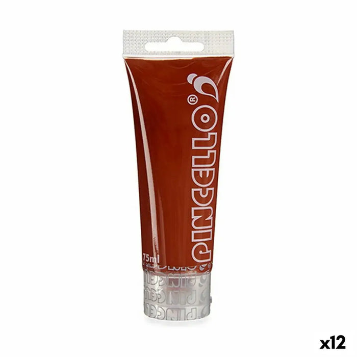 Акрилна боя Pincello Кафяв 75 ml (12 броя)
