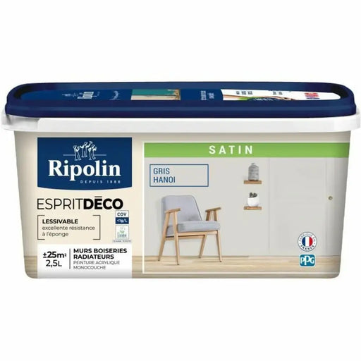 Акрилна боя Ripolin Сив Антрацит 250 ml