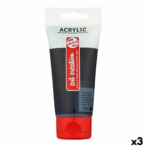 Акрилна боя Talens Art Creation Черен 75 ml (3 броя)