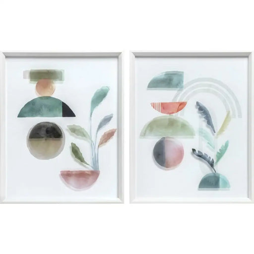 Акрилна картина DKD Home Decor полистирен 40 x 3,8 x 50 cm