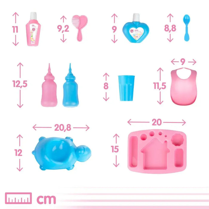 Аксесоари за кукли Colorbaby Кукла Бебе 15 Части 20 x 2 x