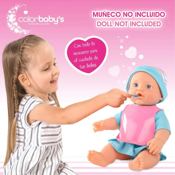 Аксесоари за кукли Colorbaby Кукла Бебе 15 Части 20 x 2 x