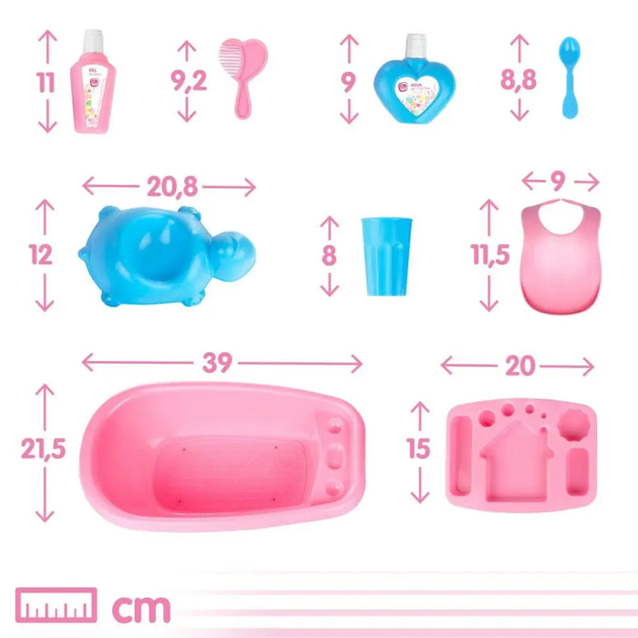 Аксесоари за кукли Colorbaby Кукла Бебе 20 Части 39 x 9,5 x