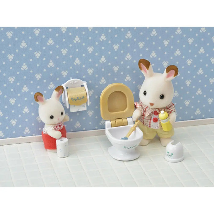 Аксесоари за Къща на Кукли Sylvanian Families Bathroom