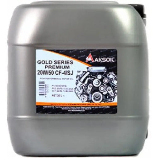 AKSOIL GOLD SERIES PREMIUM 20W-50 CF4/SJ 20L