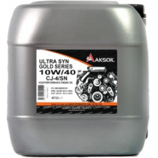 AKSOIL GOLD SERIES ULTRA SYN 10W-40 CI-4/SL E7 20L