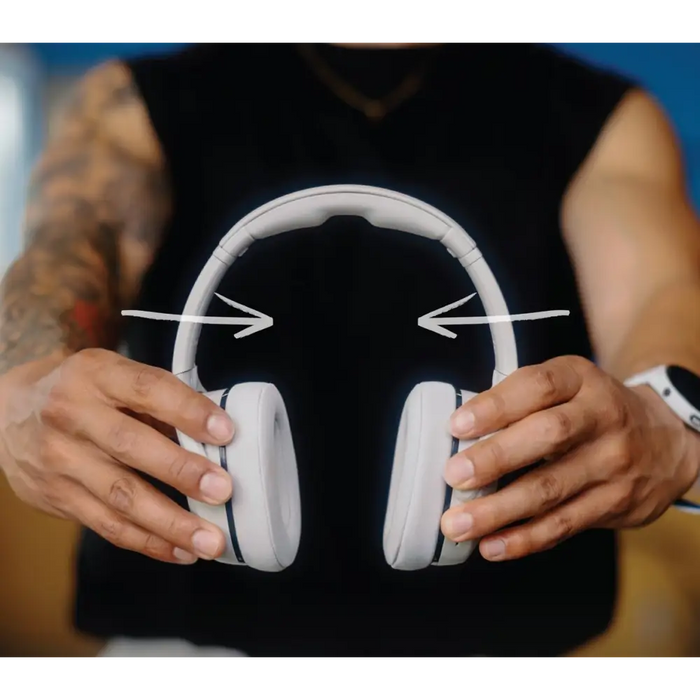 Активни слушалки Skullcandy Crusher 540 цвят сив бетон