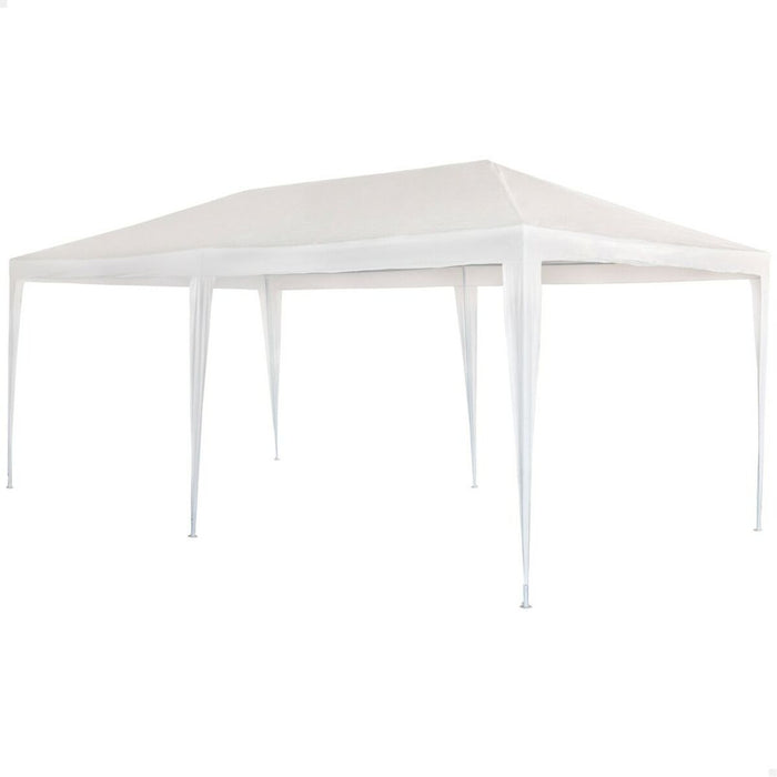 Беседка Aktive 300 x 255 x 600 cm Метал Бял Пластмаса