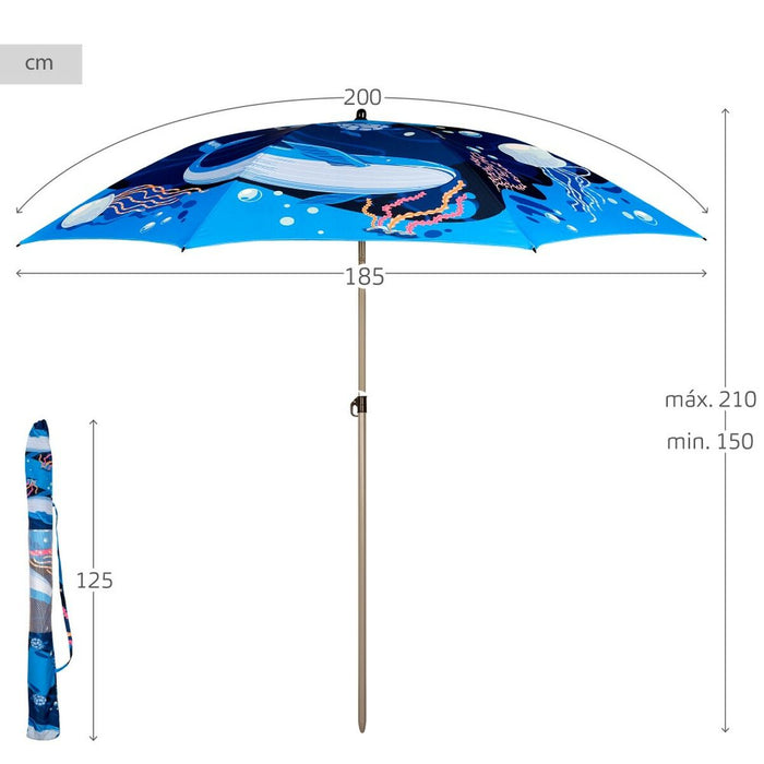 Чадър Aktive 200 x 215 x 200 cm (6 броя)