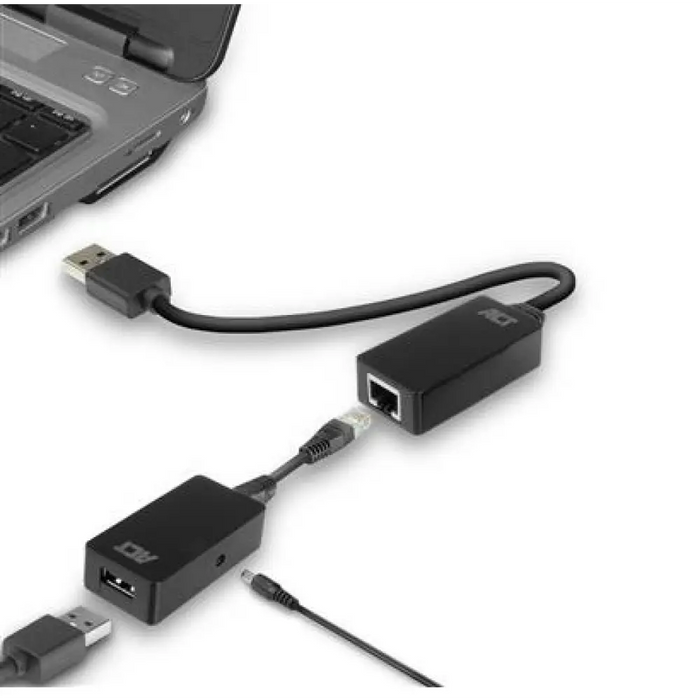 Активен USB удължител ACT AC6063 USB 2.0 UTP до 50 метра