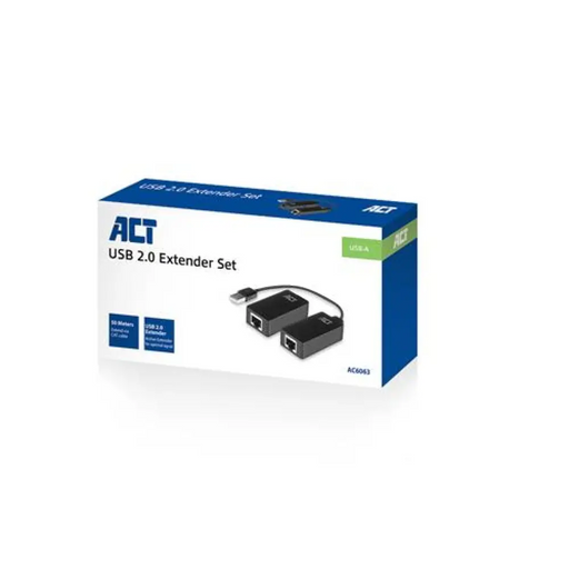 Активен USB удължител ACT AC6063 USB 2.0 UTP до 50 метра