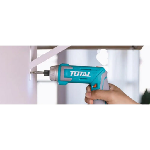 АКУМ. ОТВЕРТКА 1/4 8 V,6 NM,КУТИЯ TOTAL