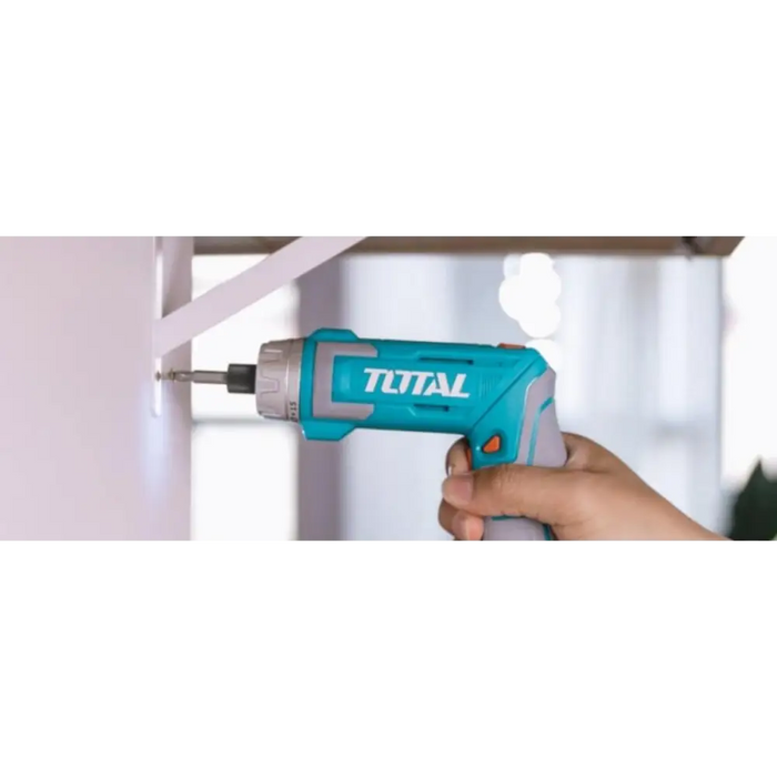 АКУМ. ОТВЕРТКА 1/4 8 V,6 NM,КУТИЯ TOTAL