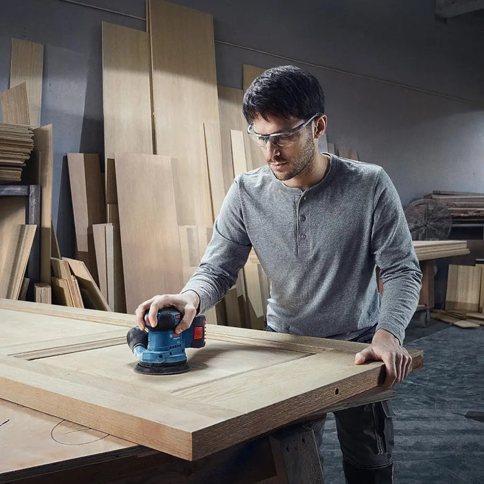 Акумулаторен ексцентършлайф BOSCH GEX 185 Solo Professional