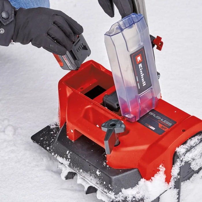 АКУМУЛАТОЕН СНЕГОРИН EINHELL GE-ST 36/40 Li E РАБОТНА