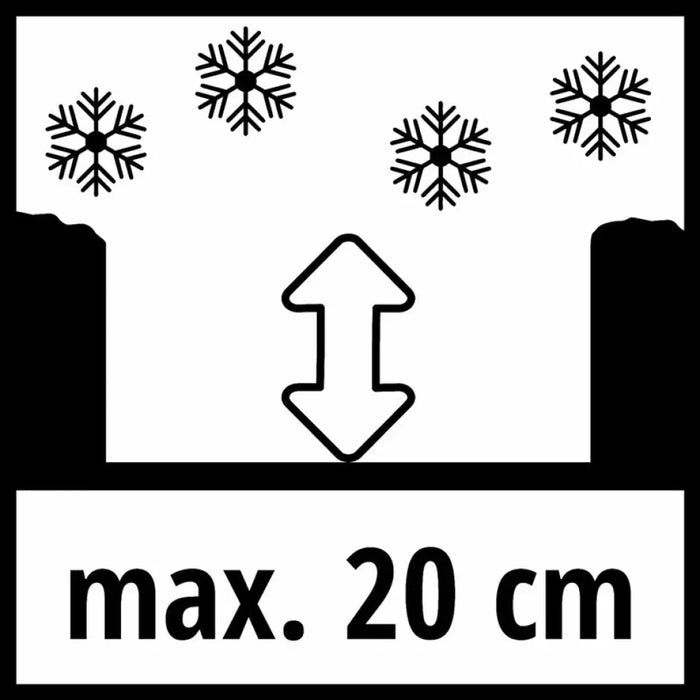 АКУМУЛАТОЕН СНЕГОРИН EINHELL GE-ST 36/40 Li E РАБОТНА