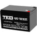 АКУМУЛАТОР 12V / 12AH AGM TED ELECTRIC