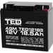 АКУМУЛАТОР 12V / 18.5AH AGM TED ELECTRIC
