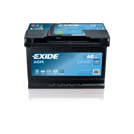 АКУМУЛАТОР EXIDE 60AH 680A AGM