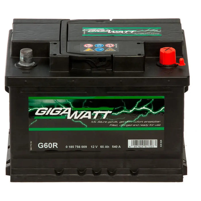 АКУМУЛАТОР GIGAWATT 60 AH