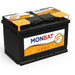 АКУМУЛАТОР MONBAT F 75AH 700A