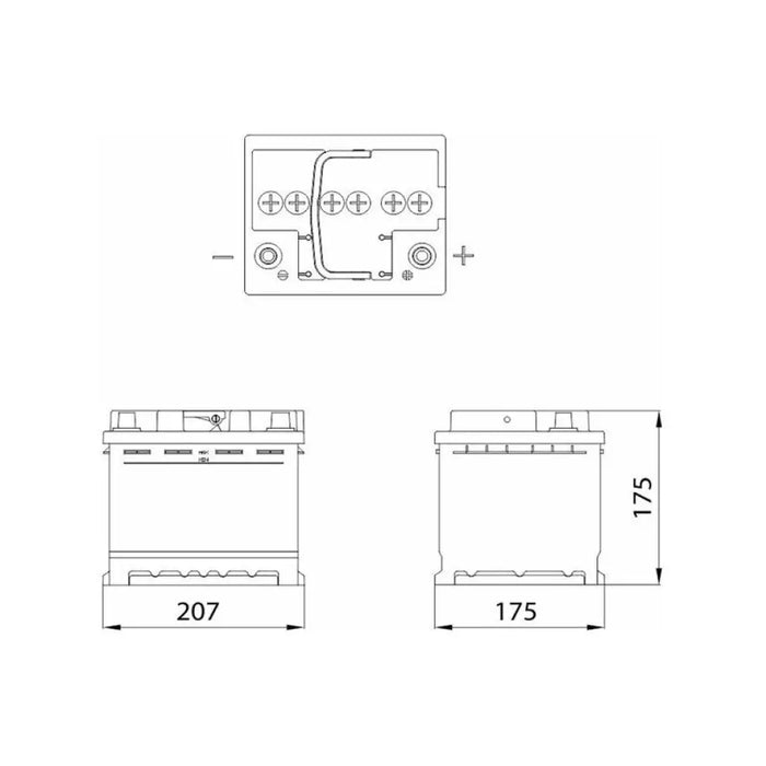 АКУМУЛАТОР SOLID PLUS 44 AH